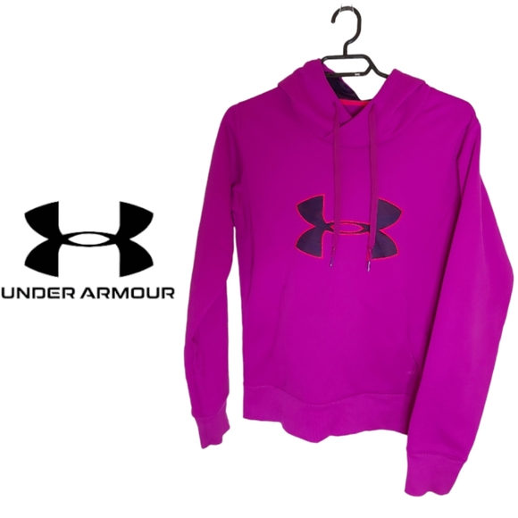 Under Armour Magenta Hoodie - Picture 1 of 8